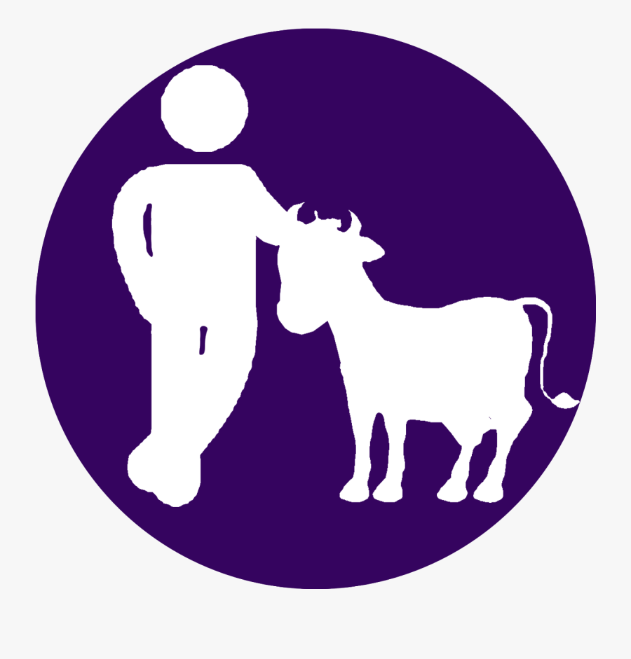 Cattle Care Taker - Illustration, Transparent Clipart