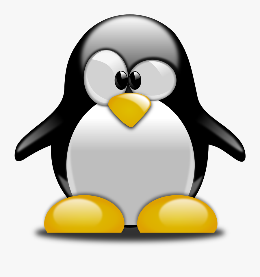 Base Tux G2 V1 - Penguin With Graduation Cap, Transparent Clipart