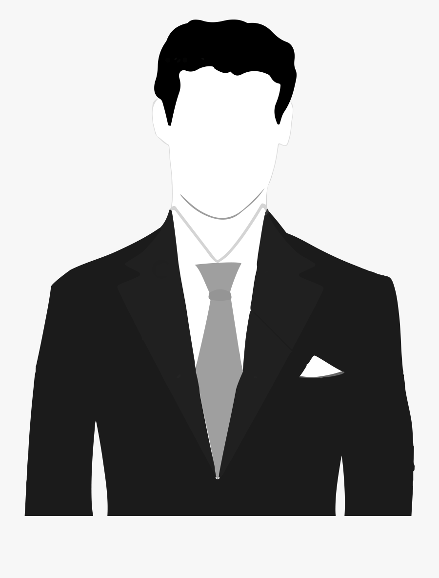 Silhouette Female Clip Art - Gentleman Black And White Clipart, Transparent Clipart