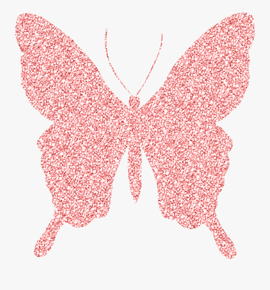 Butterfly Clipart Glitter Butterflies - Butterfly Glitter, Transparent Clipart
