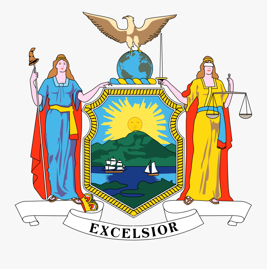 New York New Jersey Flag, Transparent Clipart