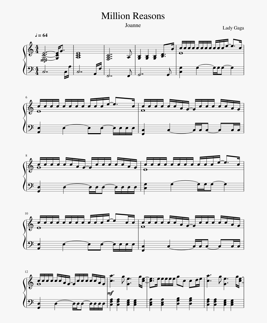 Clip Art Lady Gaga My Favorite - Kara Theme Piano, Transparent Clipart