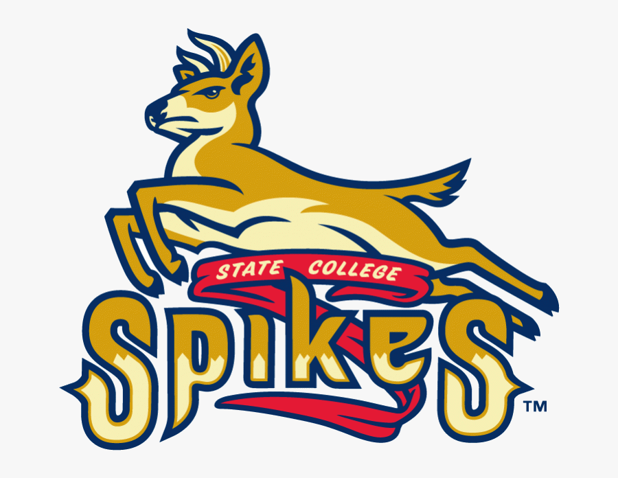 State College Spikes Logo New York-penn League - State College Spikes Logo, Transparent Clipart