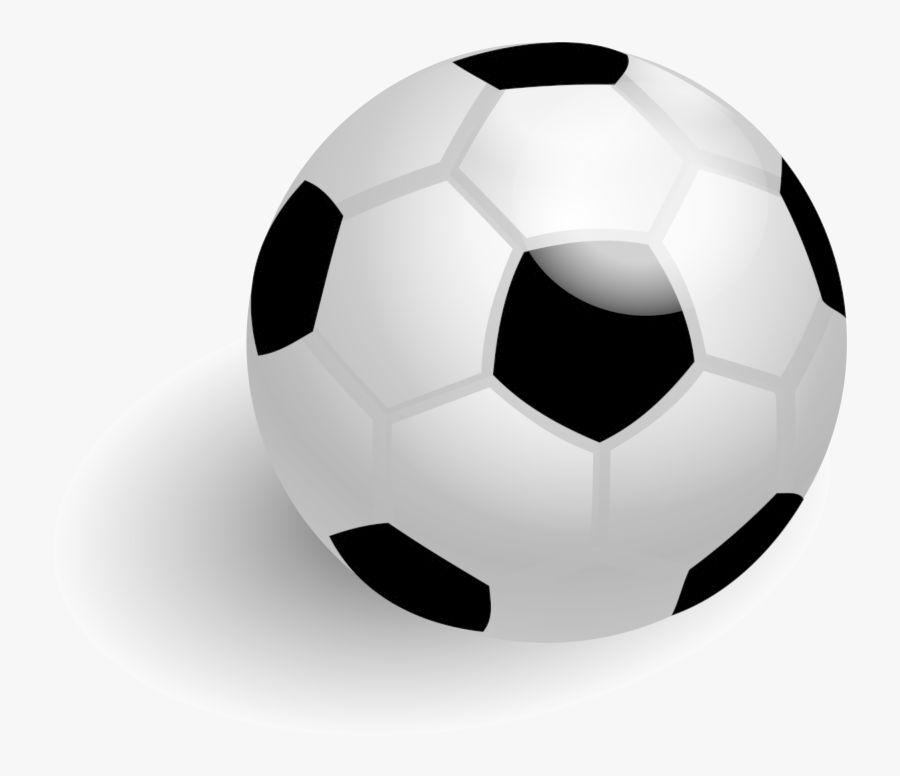 Soccer Ball Clipart Transparent Balon De Futbol Con - Football With Shadow Png, Transparent Clipart