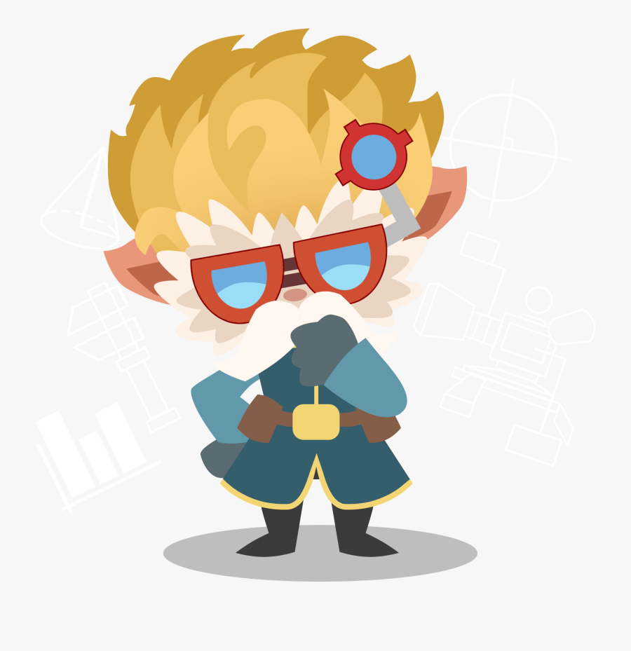 Heimerdinger Chibi, Transparent Clipart