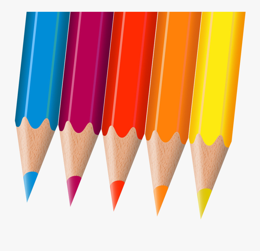 Clip Art Pencils Transprent Png Free - Colored Pencil Transparent Background Png, Transparent Clipart