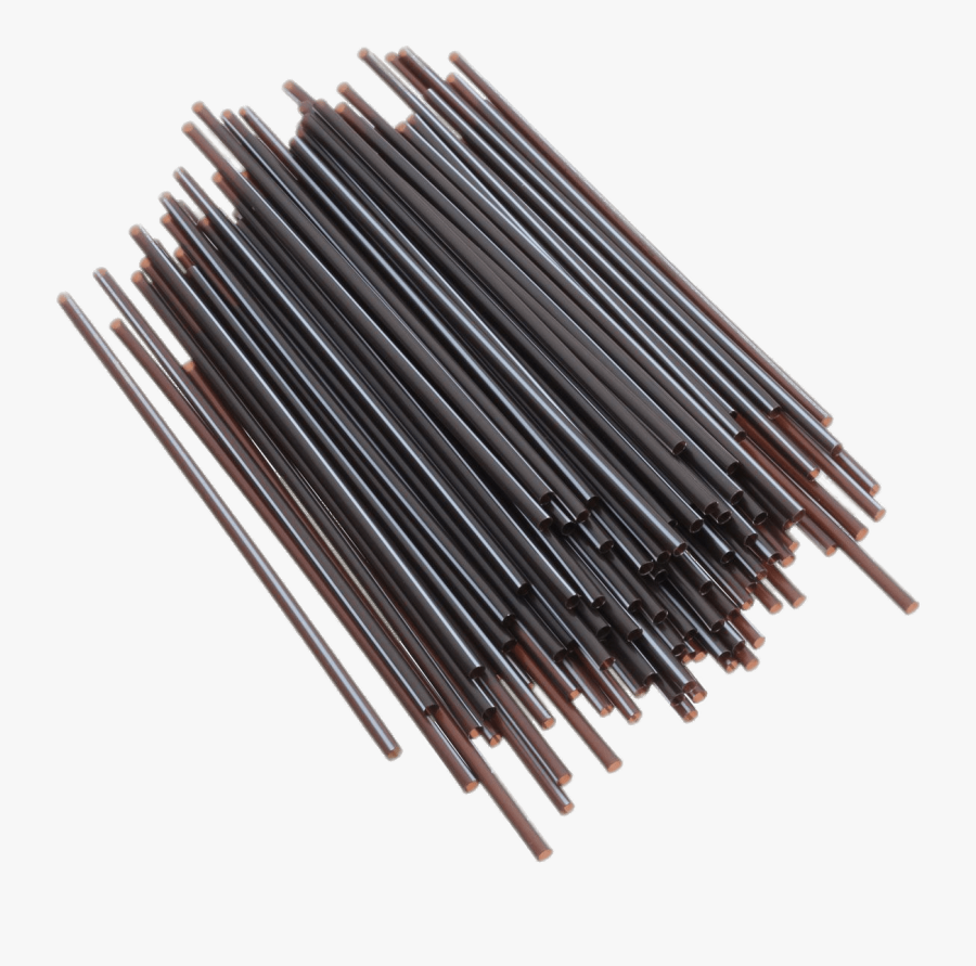 Black Straws - Drinking Straw, Transparent Clipart