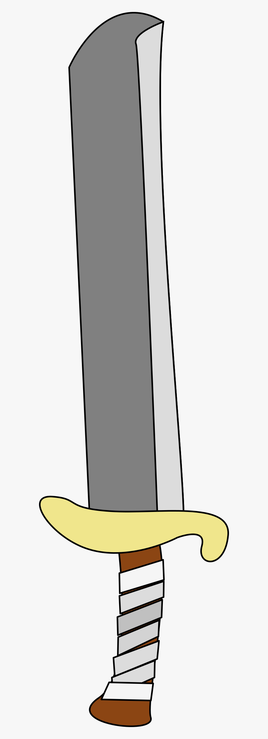 Clipart - Machete Clip Art, Transparent Clipart