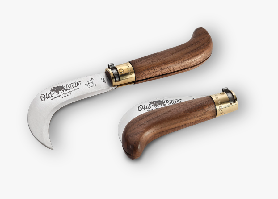 Clip Art Hunting Survival Knives Pocketknife - Antonini Old Bear Bill Hook, Transparent Clipart