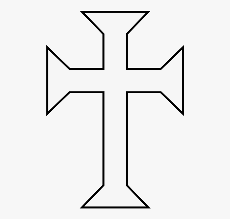 Transparent Cross Clipart Black And White Png - Cross, Transparent Clipart