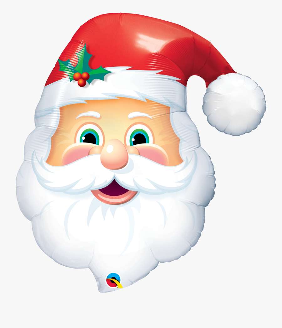 Santa Balloon Qualatex, Transparent Clipart