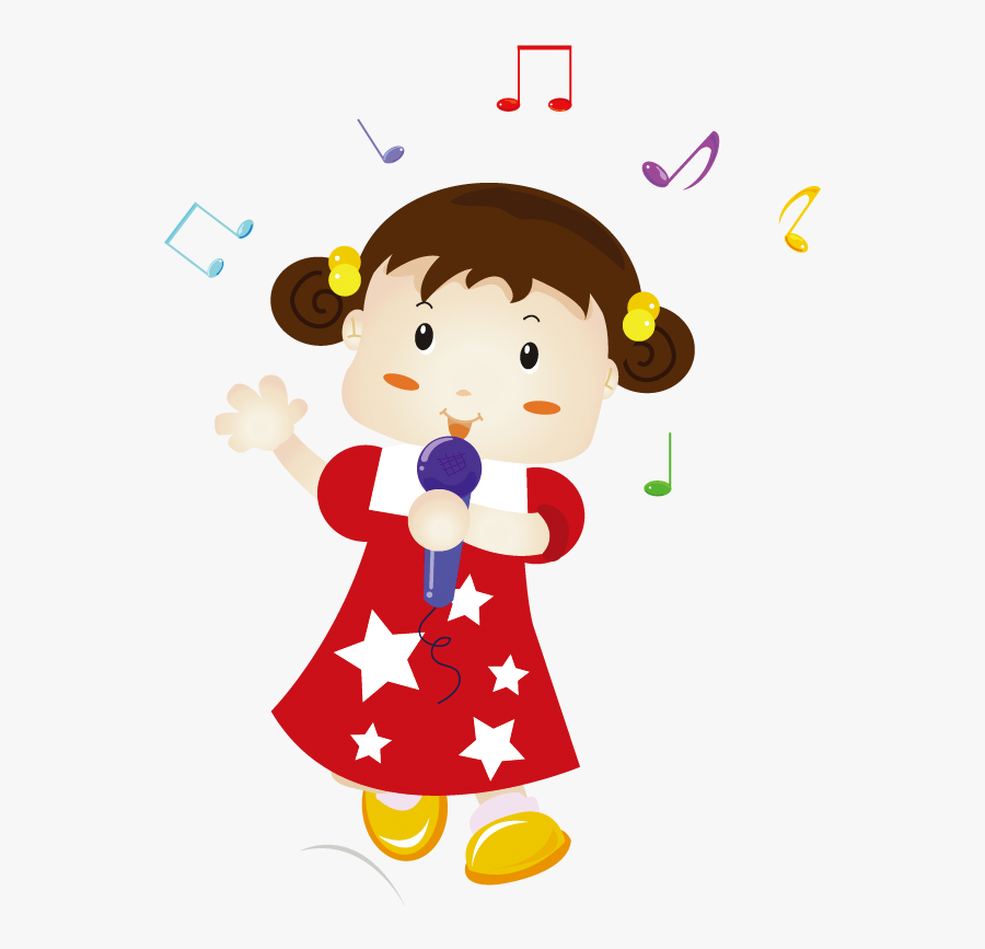 Vector Free Stock Animation Cartoon Pretty Girl Singing - Grasshopper Boy & 👙 👩 👙 Baby Boy Cartoon Clipart, Transparent Clipart