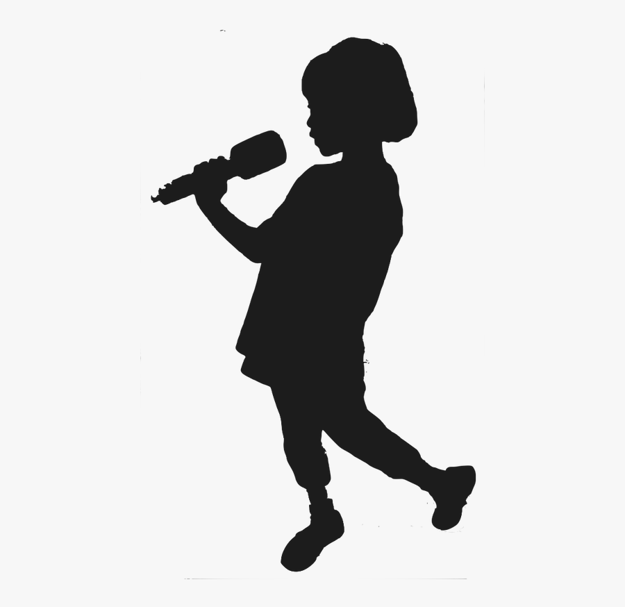 Girl Guitar Player Silhouette - Png Of Black Guitar, Transparent Clipart