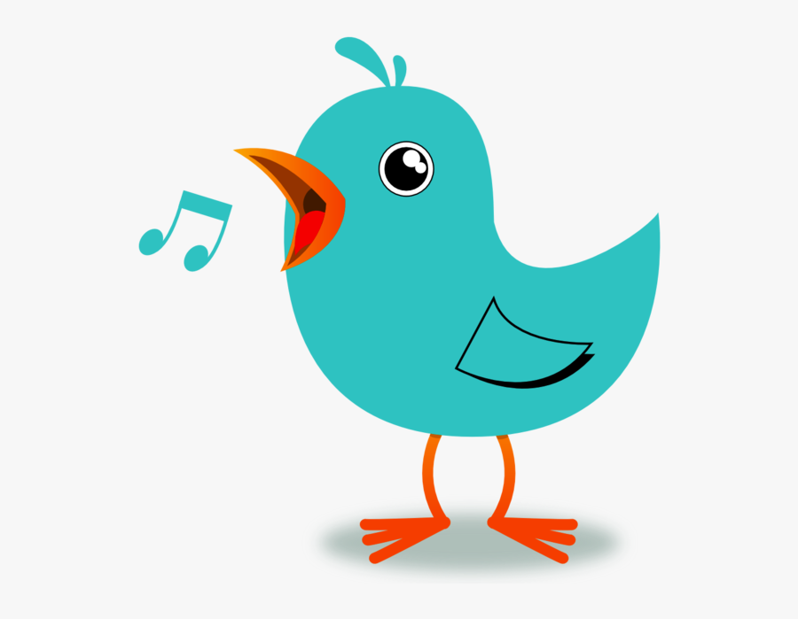 2 Little Dicky Birds Clipart - Twitter Bird, Transparent Clipart