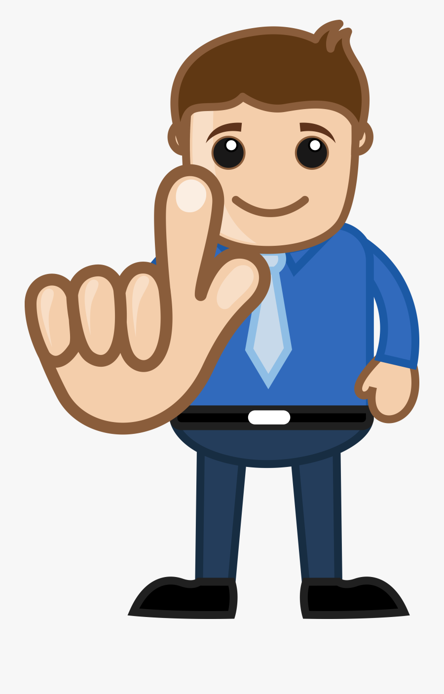 Clip Art Businessman Clip Art - Can Stock, Transparent Clipart