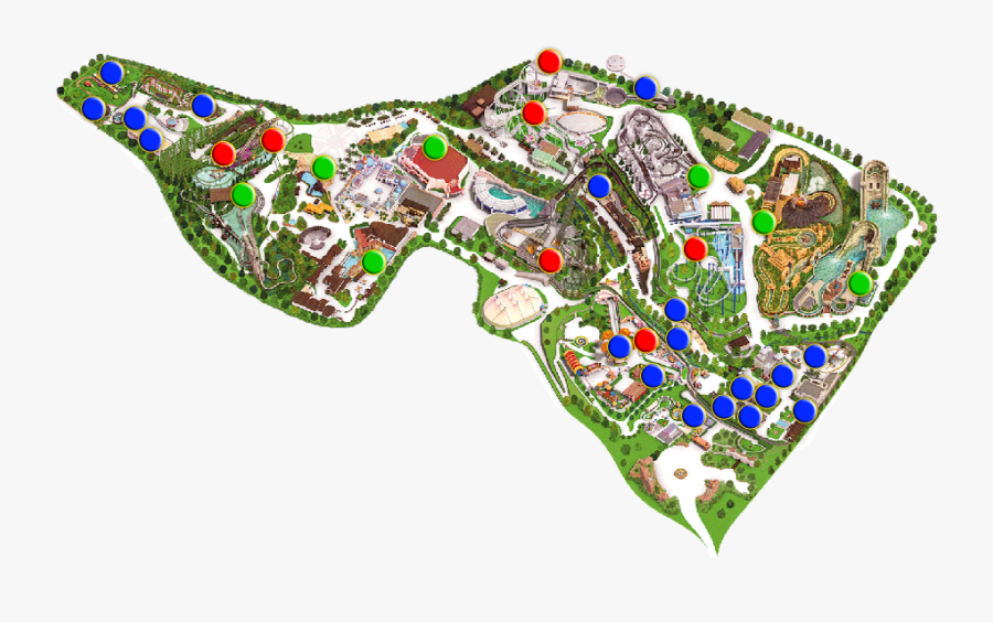 Gardaland Attraktionen, Transparent Clipart
