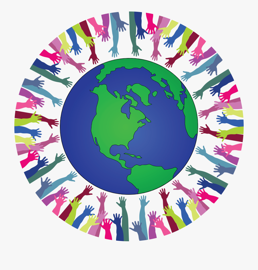 Free Clipart Images - Hands In Circle Png, Transparent Clipart