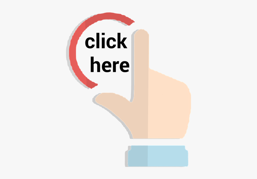 Click, Registration, Icon, Clipart, Vector, Designs - Click Here Png Hand, Transparent Clipart
