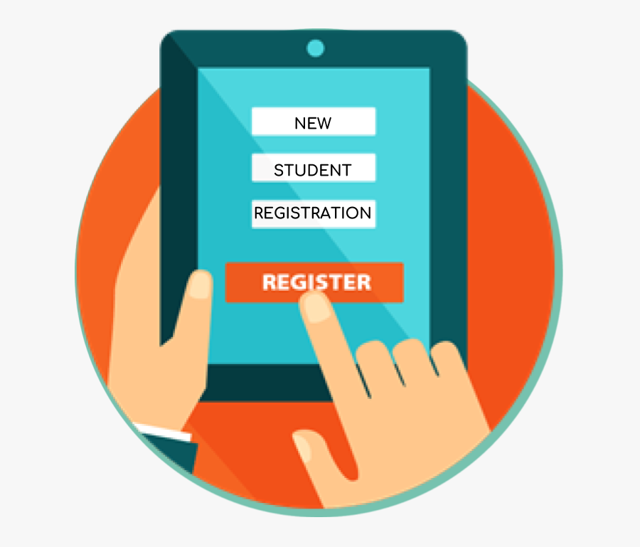 Image Of New Student Registration Clipart - Registration Png, Transparent Clipart