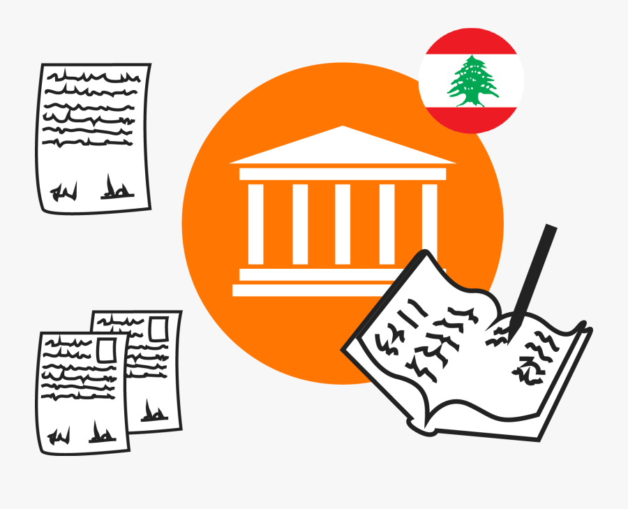 Coat Of Arms Of Lebanon, Transparent Clipart