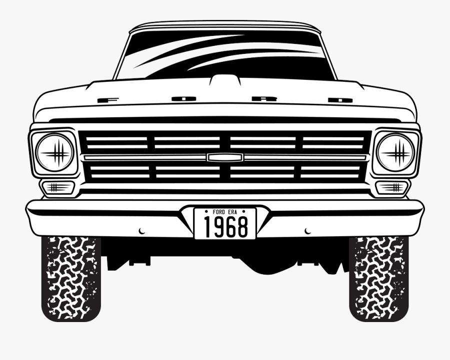 1976 Ford Truck Clipart, Transparent Clipart