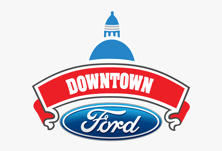 Downtown Ford Logo - Ford, Transparent Clipart