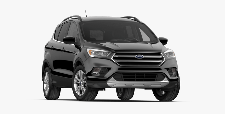 Mustang Clipart Ford Escape - Black 2018 Ford Escape, Transparent Clipart