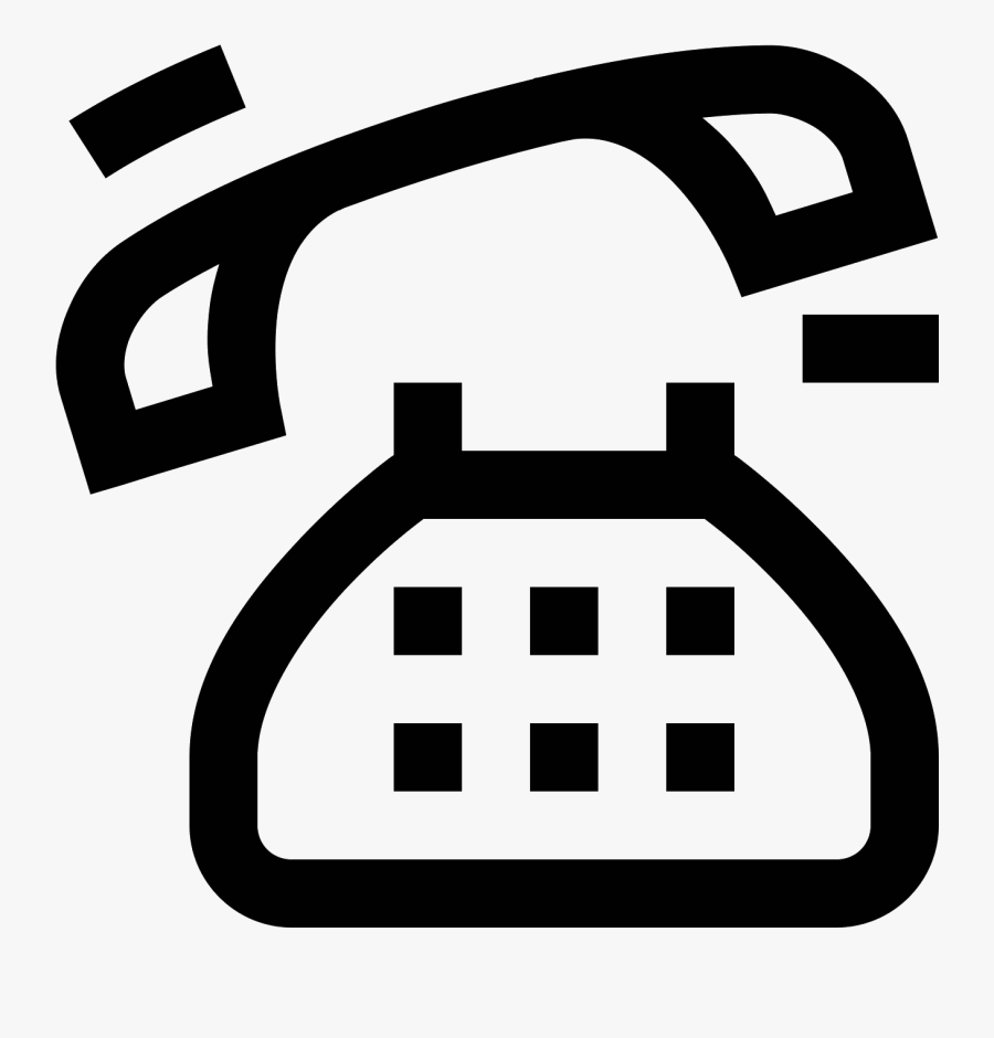 Telephone Vector - Download Icon Telepon Png, Transparent Clipart