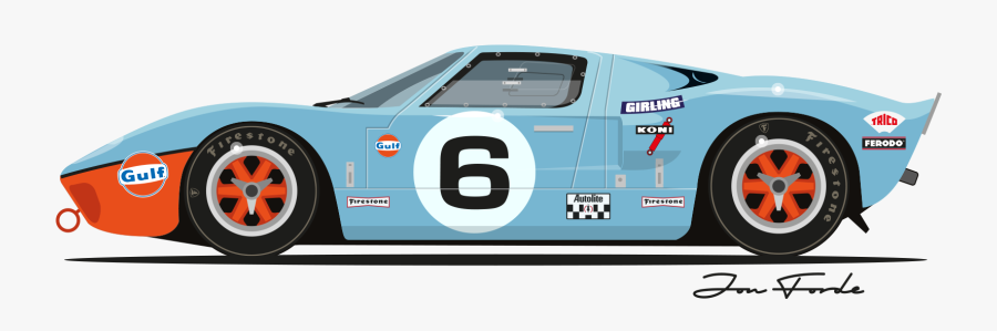 Ford Gt40 Clipart, Transparent Clipart