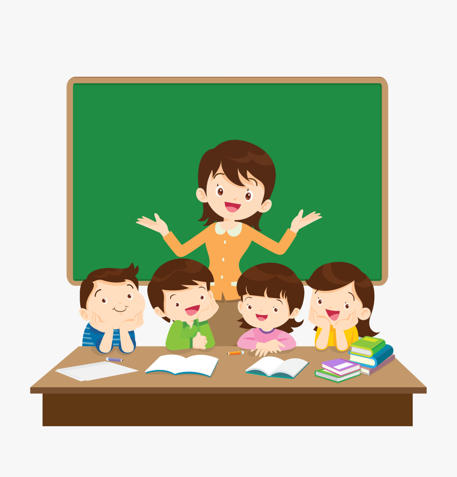 Teacher And Class Clipart, Transparent Clipart