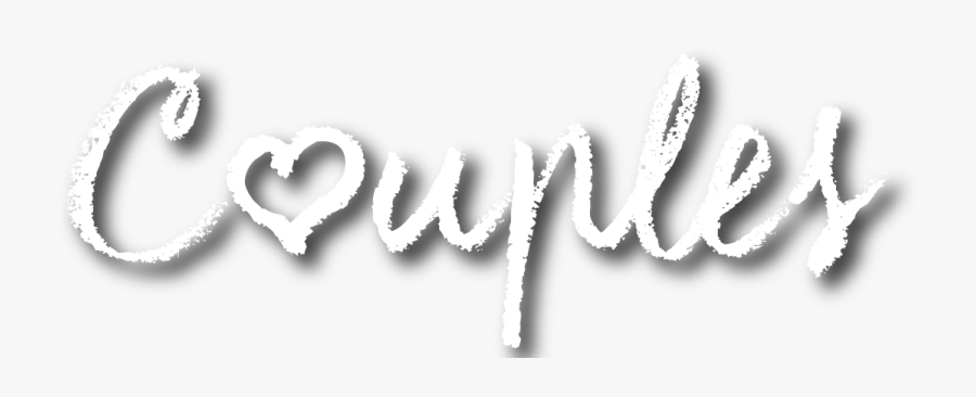 Png Text For Couples, Transparent Clipart