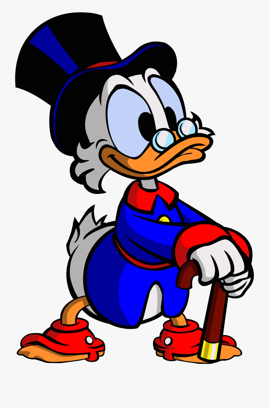 Scrooge Mcduck Ducktales Remastered Clipart , Png Download - Scrooge Mcduck Duck Tales, Transparent Clipart