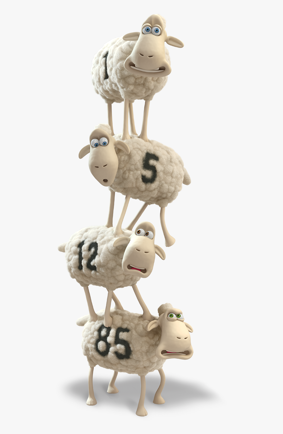 Transparent Sheep Png - Serta Sheep 4th Of July, Transparent Clipart