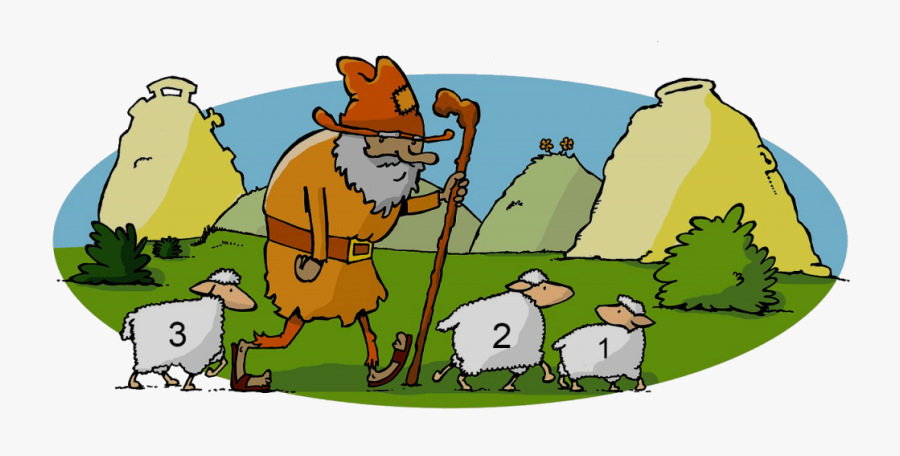 Cabras Y El Cabrero, Transparent Clipart