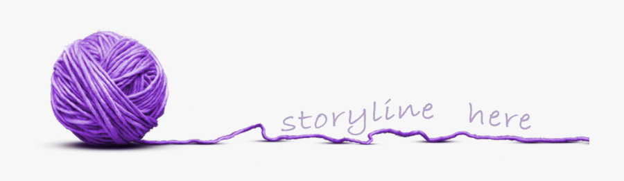 Story Line - Unraveling Ball Of Yarn, Transparent Clipart