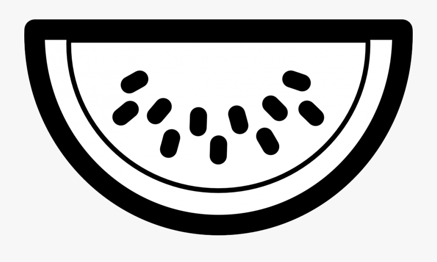 Cartoon Clipart Of A Loving Watermelon Mascot Vector - Watermelon Color Page, Transparent Clipart