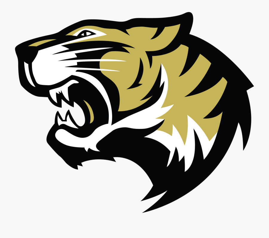 Transparent Tiger Mascot Clipart - High School Band Logos, Transparent Clipart
