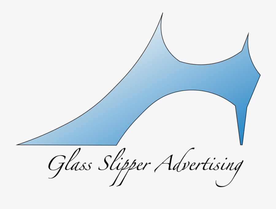 Glass Slipper Logo, Transparent Clipart