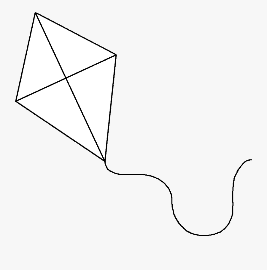 Graphics By Ruth Kites - Kite With Black Background, Transparent Clipart