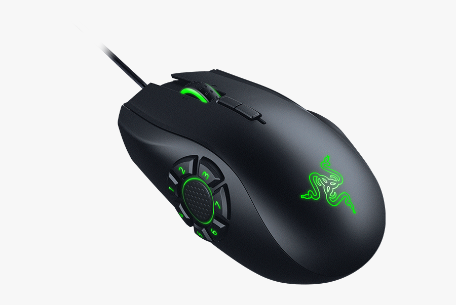 Clip Art Library Download The Best Gaming Mice - Razer Naga Hex V2, Transparent Clipart