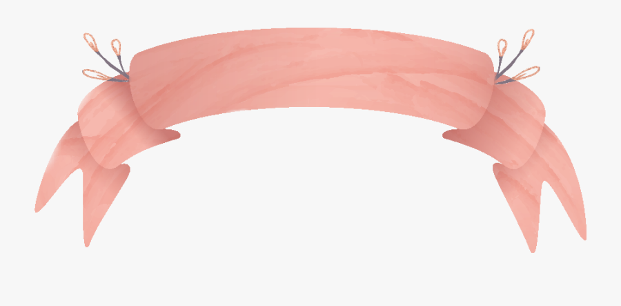 #banner #ribbon #ribbons #banners #ftestickers #watercolor - Watercolor Ribbon Banner Png, Transparent Clipart
