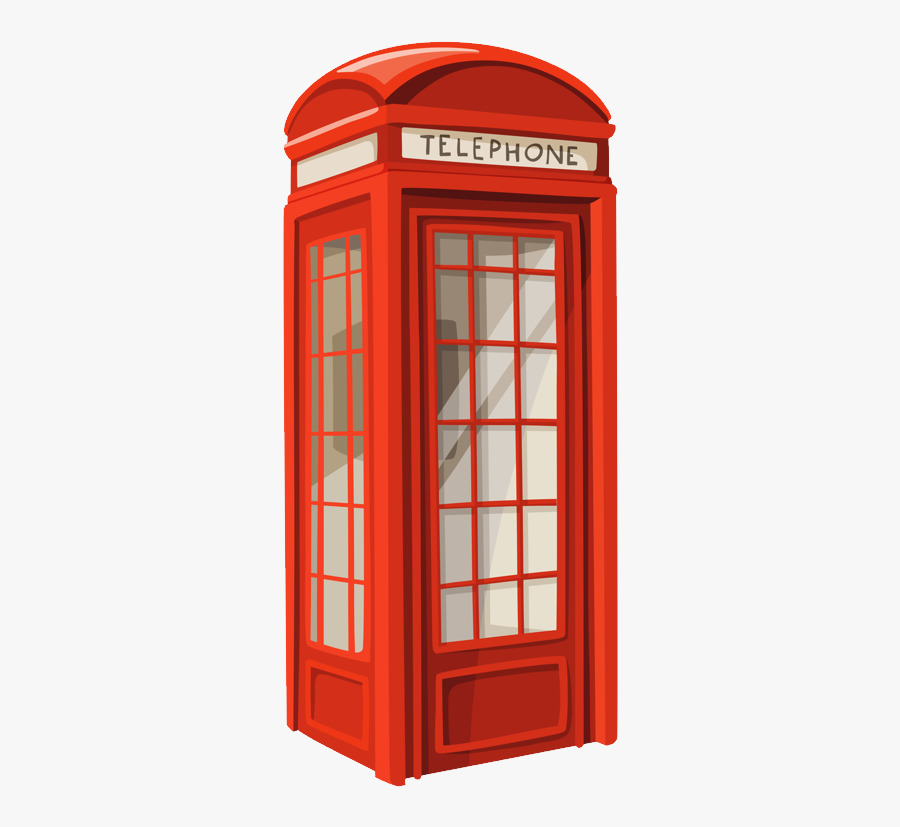 Telephone Booth Png - Red Phone Box Png, Transparent Clipart