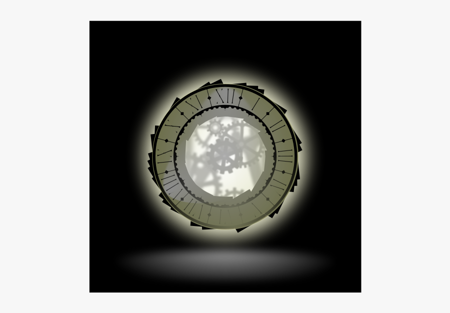 City Hall Clock - Circle, Transparent Clipart