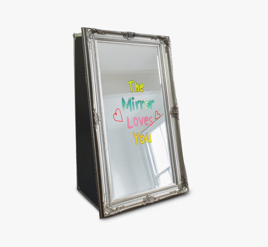 Transparent Photo Booth Sign Clipart - Mirror Booth Png, Transparent Clipart
