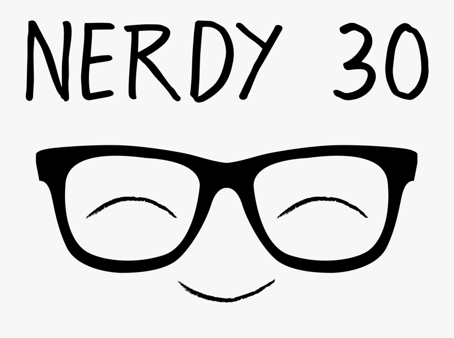Nerdy Glasses Png-, Transparent Clipart