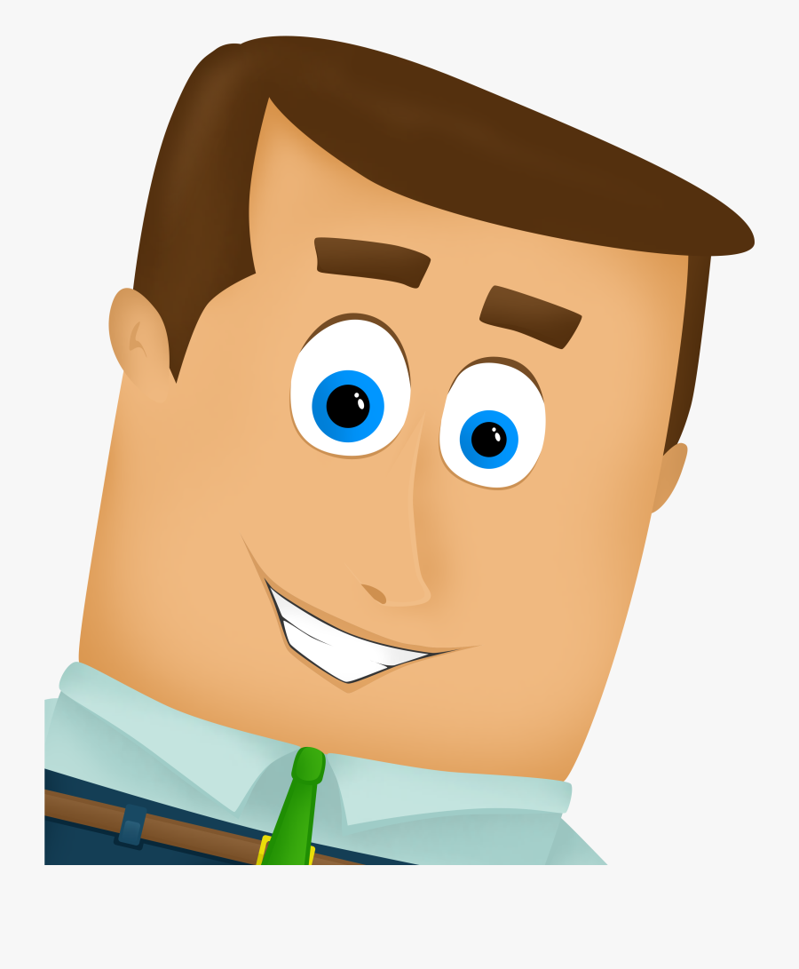 Businessman Cartoons Lecture - Hombre De 50 Años Dibujo, Transparent Clipart