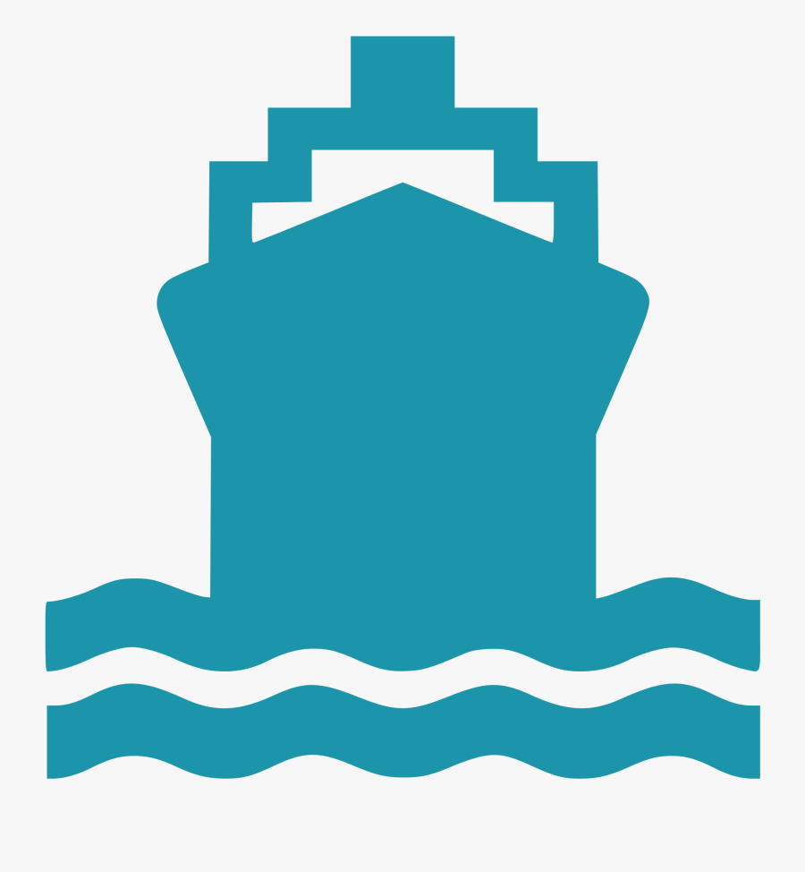 Ferry Clipart Icon - Water Taxi Symbol Png, Transparent Clipart