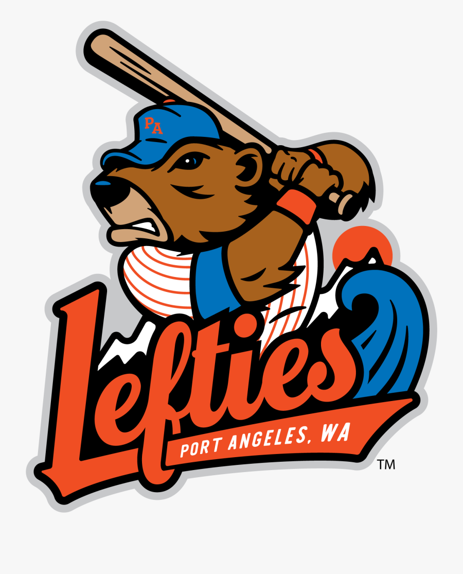 Transparent Port Clipart - Lefties Baseball Port Angeles, Transparent Clipart