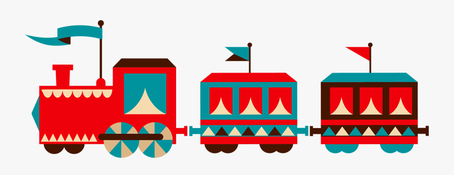 Train Cartoon Free Download Image Clipart - Train On Track Clipart, Transparent Clipart