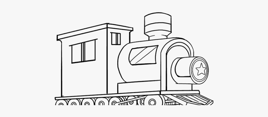 Train Drawing Easy Png, Transparent Clipart